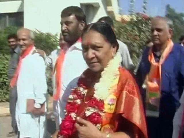 Modi Successor Anandiben Patel Faces First Big Test in Gujarat