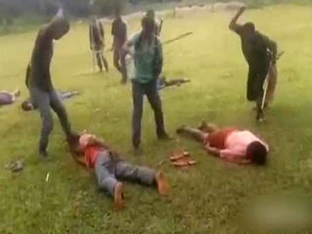 On Camera, Villagers Beaten Mercilessly As 'Lesson' For Being Informers