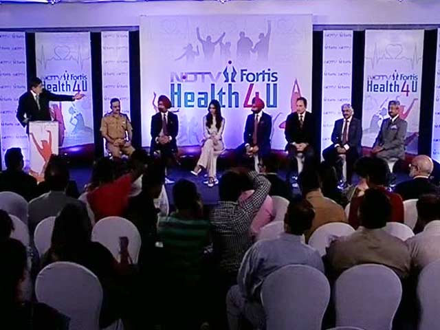 Video : NDTV-Fortis Launches Health4U Campaign