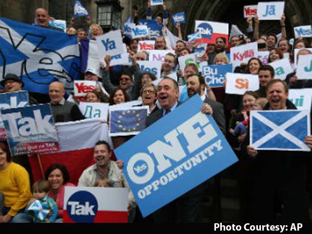 Will the Scottish referendum lead to dissolution of the "United" Kingdom