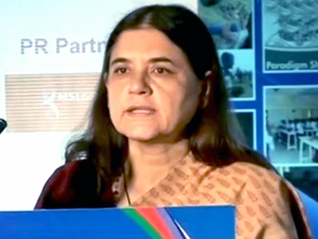 'Money from Illegal Animal Slaughter Going into Terrorism': Maneka Gandhi