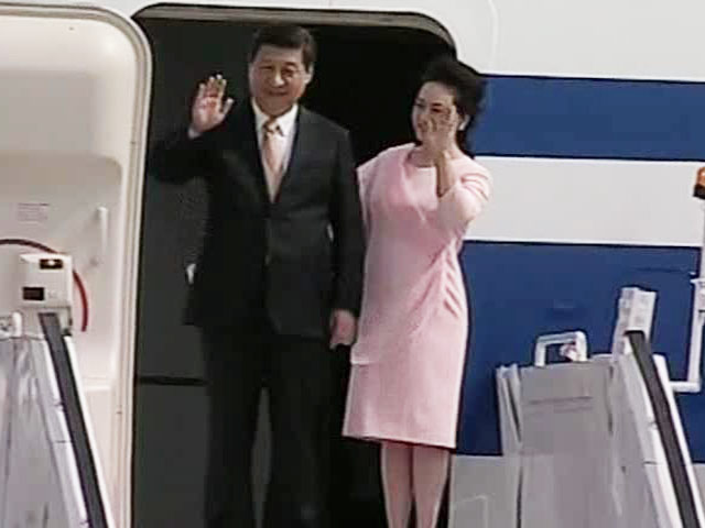 Chinese President Xi Jinping Arrives in India