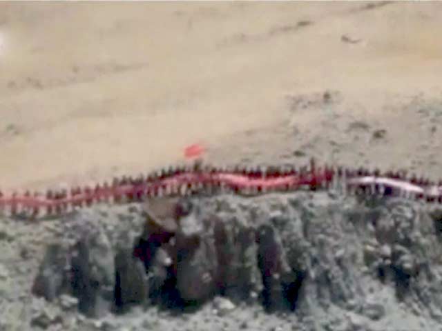 चुमार में पीछे हटने के बाद फिर आगे बढ़े चीन के सैनिक