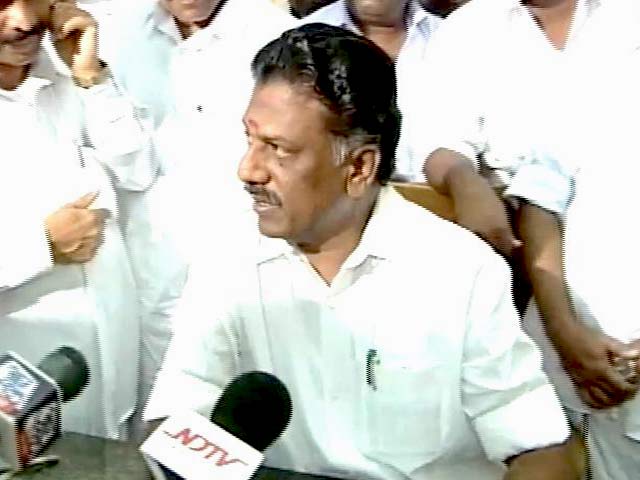 O Panneerselvam to be Tamil Nadu's New Chief Minister