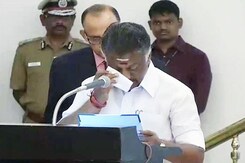 Tamil Nadu's New Chief Minister, Colleagues Break Down Tamil Nadu's New Chief Minister, Colleagues Break Down
