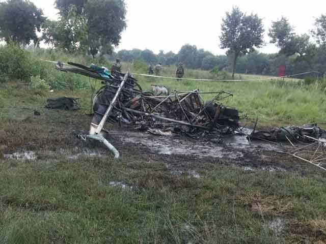 3 Army Officers Die in Helicopter Crash in UP