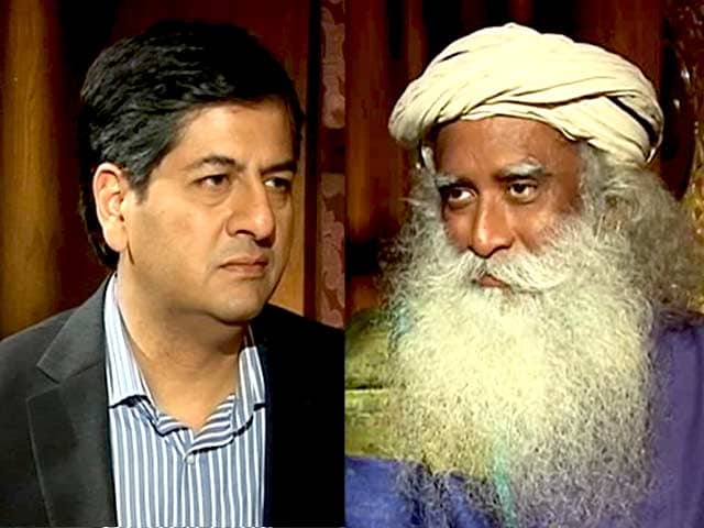 Video : NDTV's Vikram Chandra Speaks to Sadhguru Jaggi Vasudev