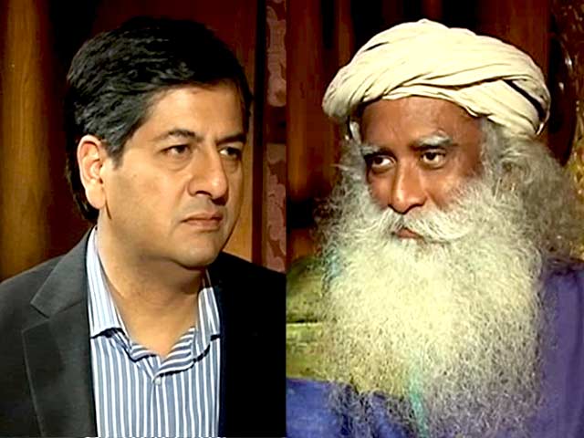 NDTV's Vikram Chandra Speaks to Sadhguru Jaggi Vasudev
