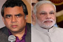 Paresh Rawal Gets Vote of Confidence from PM Modi? Paresh Rawal Gets Vote of Confidence from PM Modi?