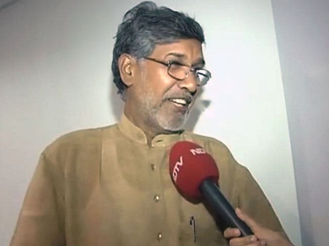 Video : It's a Great Recognition for Millions of Children: Nobel Peace Prize Winner Kailash Satyarthi to NDTV