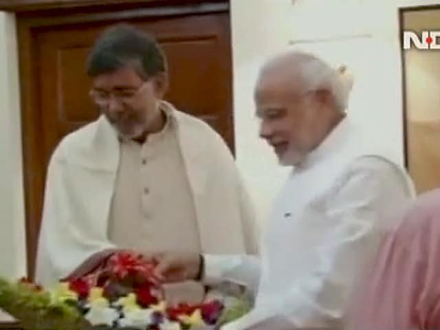 Videos : कैलाश सत्यार्थी ने की प्रधानमंत्री से मुलाकात