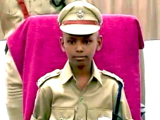Video : Terminally Ill Boy is Hyderabad Police Chief For a Day