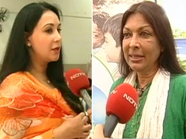 Princess Diya Kumari and Mallika Sarabhai's Support to the "Banega Swachh India" Campaign