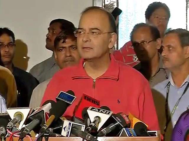 Video : Not Reluctant to Reveal Black Money Names, Says Arun Jaitley