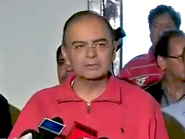 काले धन पर जेटली ने पिछली सरकार पर ठीकरा फोड़ा