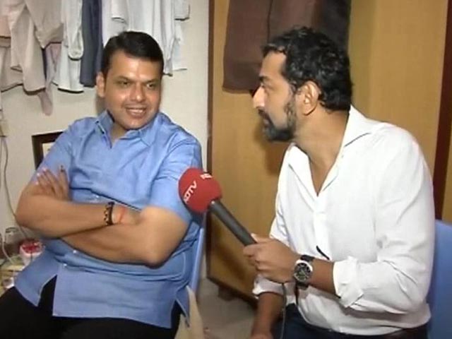 Video : Have Got No Indications on Chief Ministership: Devendra Fadnavis to NDTV