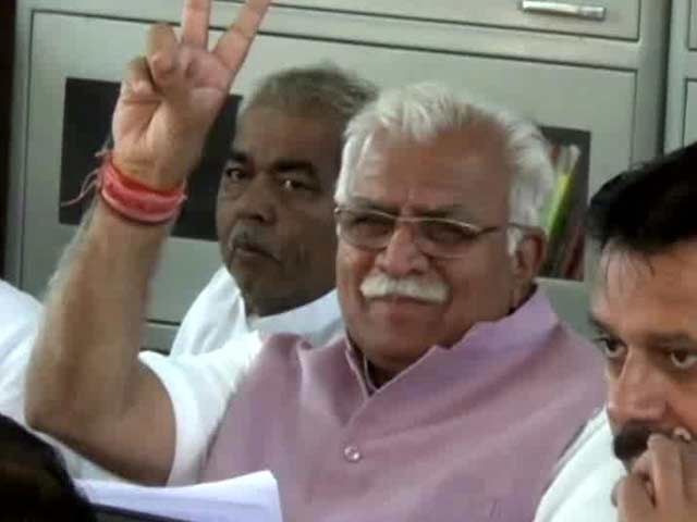 Manohar Lal Khattar to be Next Haryana Chief Minister