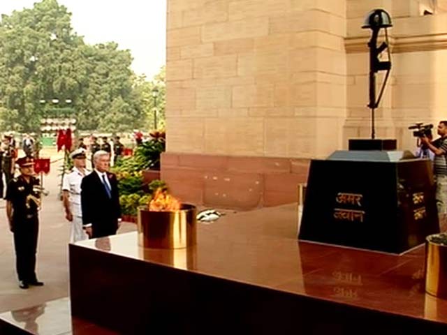 Video : UK Defence Secretary Honours Indian Soldiers Who Fought in World War 1