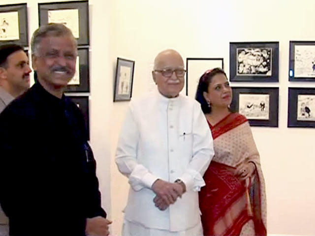 सुधीर तैलंग के कार्टूनों की प्रदर्शनी