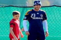 David Beckham's Son is a Gunner! David Beckham's Son is a Gunner!
