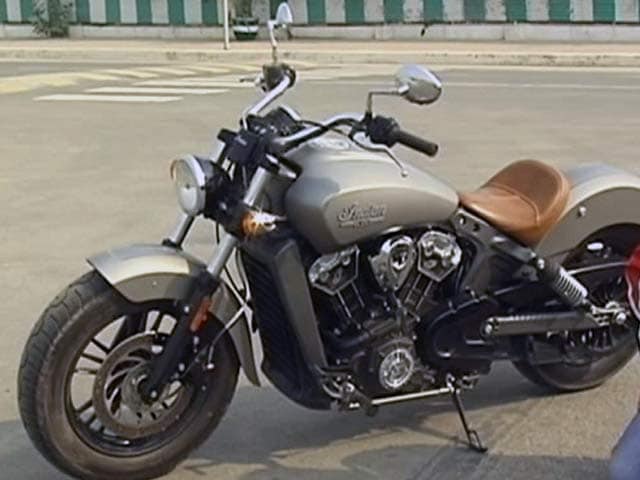 Video : Indian Scout Rumbles in to India