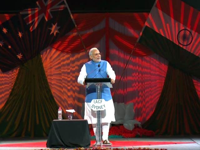 This Love is for India, Not Modi, Says PM Narendra Modi in Sydney