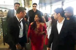 Bride-To-Be Arpita Khan Checks In To Hyderabad Bride-To-Be Arpita Khan Checks In To Hyderabad