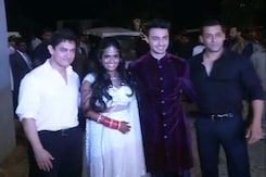 Salman Khan Addresses the Media After Sister Arpita's Wedding Salman Khan Addresses the Media After Sister Arpita's Wedding