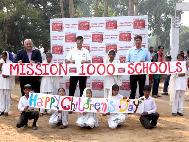 Video : Launch of the NDTV-Coca-Cola Support My School Season 3