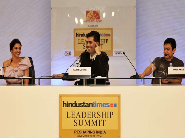 Aamir and Deepika in Conversation With Karan Johar