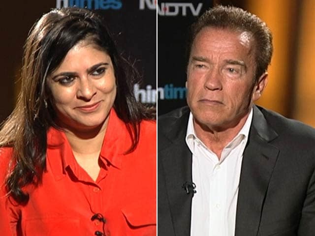 Video : In Conversation With Arnold Schwarzenegger