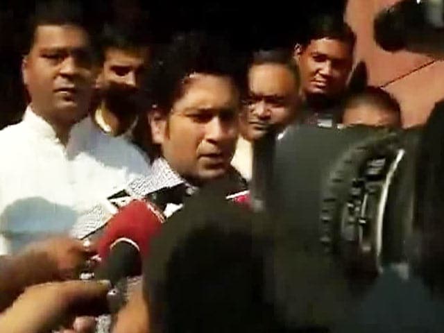 Video : Sachin Tendulkar Steers Clear of IPL Controversy; Court Hearing Today