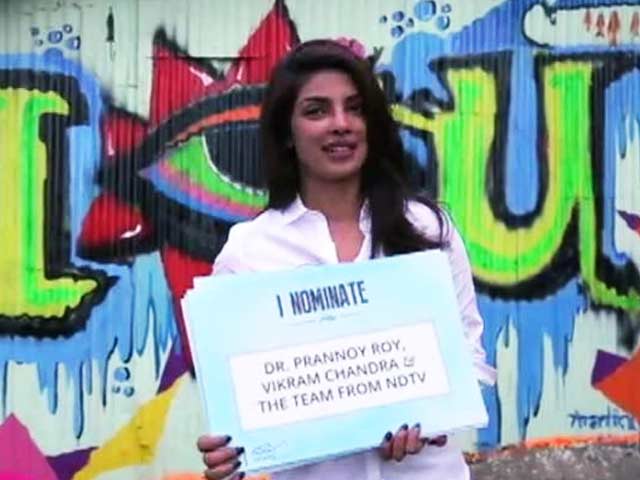 Video : Swachh Bharat Abhiyaan: Priyanka Chopra Nominates NDTV