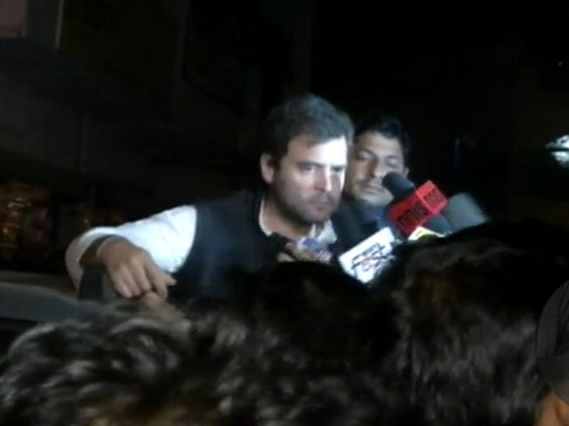 Rahul Gandhi Dares Government to Run Bulldozer Over Him
