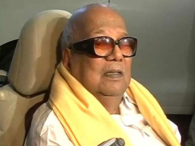 Video : Karunanidhi Storms Out of Assembly, Says 'No Place for Disabled Like Me'