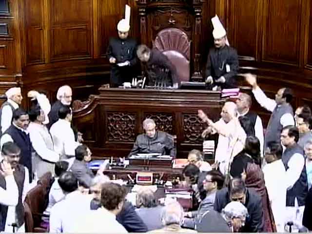 साध्वी निरंजन ज्योति को लेकर संसद में जारी गतिरोध खत्म