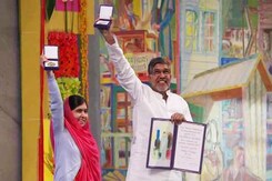 Kailash Satyarthi, Malala Yousafzai Receive Nobel Peace Prize Kailash Satyarthi, Malala Yousafzai Receive Nobel Peace Prize
