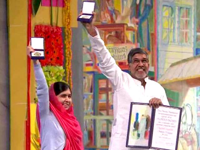 सत्यार्थी और मलाला को मिला नोबेल शांति पुरस्कार