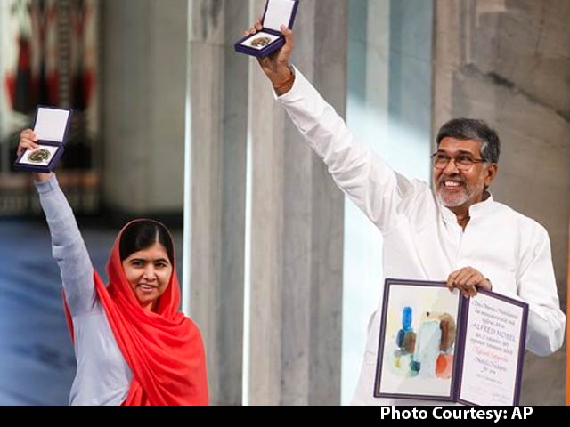 Nobel Glory for Kailash Satyarthi and Malala Yousafzai