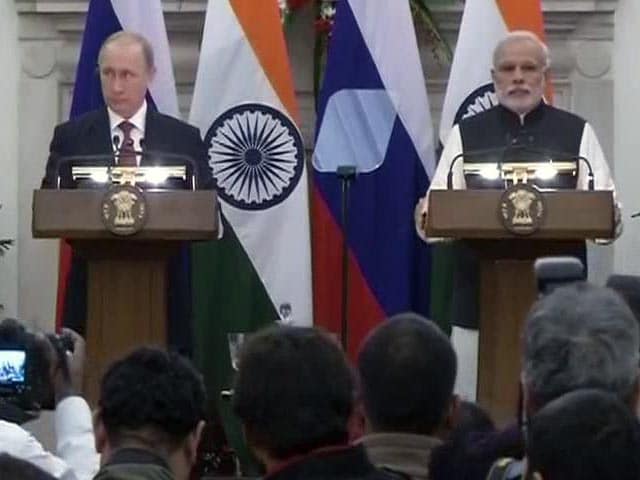 Video : Russia Remains Our Top Defence Partner, Says PM Modi After Meeting President Putin