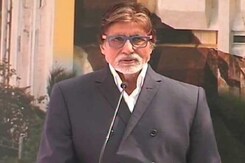 Big B Inaugurates a Big Mural of Dadasaheb Phalke Big B Inaugurates a Big Mural of Dadasaheb Phalke