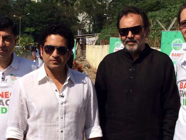 Dedicate One Hour Per Year to Clean India: Sachin Tendulkar