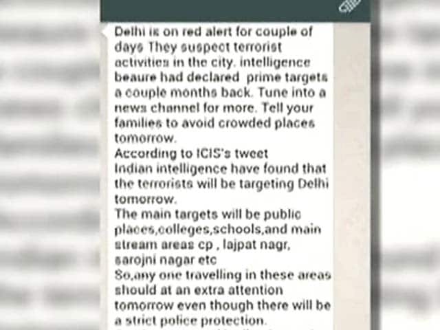 Videos : दिल्ली में खतरे की कोई विशेष सूचना नहीं, अफवाहों पर न दें ध्यान