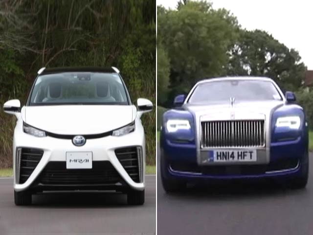 Toyota Mirai FCV & Rolls-Royce Ghost Series II Exclusives
