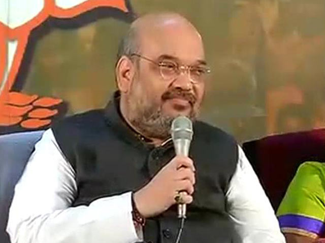 No Comment, Says Amit Shah on Mohan Bhagwat's 'Hindu Rashtra' Statement