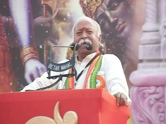 Video : Conversions Row: Opposition Parties Hit Back Over RSS Chief's Comments