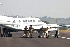 All Together Now. Cops Push Chief Minister's Plane Off Runway All Together Now. Cops Push Chief Minister's Plane Off Runway