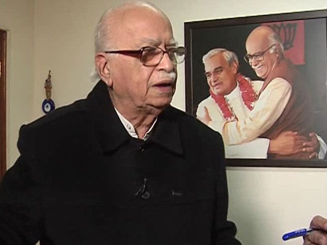 Video : Atal Bihari Vajpayee's Record Blemish-Free, Deserves Bharat Ratna: LK Advani to NDTV