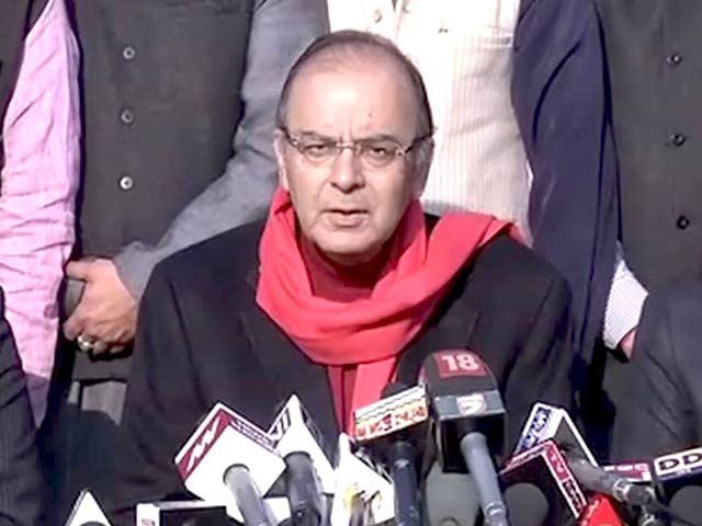 जम्मू-कश्मीर में सरकार गठन पर बीजेपी अध्यक्ष लेंगे फैसला : अरुण जेटली