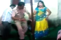 Gujarat Policeman Seen Dancing with Woman in Viral Video, Faces Action Gujarat Policeman Seen Dancing with Woman in Viral Video, Faces Action
